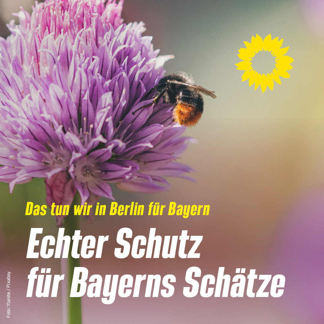 Das tun wir in Berlin für Bayern: Echter Schutz für Bayerns Schätze 