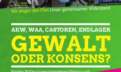 21. April: AKW, WAA, Castoren, Endlager. Gewalt oder Konsens?
