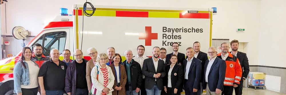 Rettungswagen des BRK in Hauzenberg (c) privat