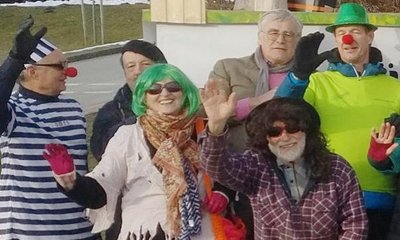 Der "Frische Wind" beim Fasching in Salzweg im Jahr 2018