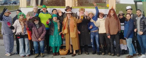 Der "Frische Wind" beim Fasching in Salzweg im Jahr 2018