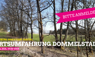 Neuburg diskutiert digital: Ortsumfahrung Dommelstadl 
