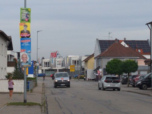 Ganz oben in Vilshofen: Wähl Klima statt Krise