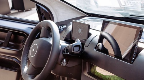 Das Wesentliche im Blick: Das Interieur des Sion ist so klar und einfach wie möglich gehalten. | Foto: Sono Motors