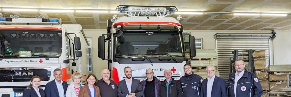 Katastrophenschutz-Lager des BRK in Jahrdorf  (c) privat