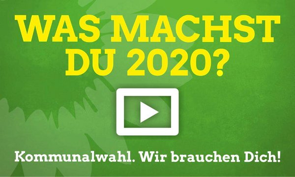 Was machst Du 2020? Kommunalwahl. Wir brauchen Dich! Der Film.