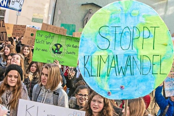 Demonstration "Fridays for Future" in Passau 