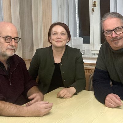 Kreisrat Eike Hallitzky, Landtagsabgeordnete Mia Goller, Kreisrat Sascha Müller