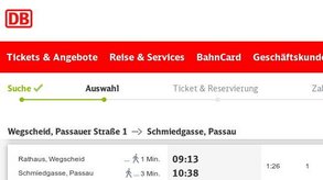Routenplaner auf gruene-passauland.de: Mit dem Bus von Wegscheid zu unserem Büro