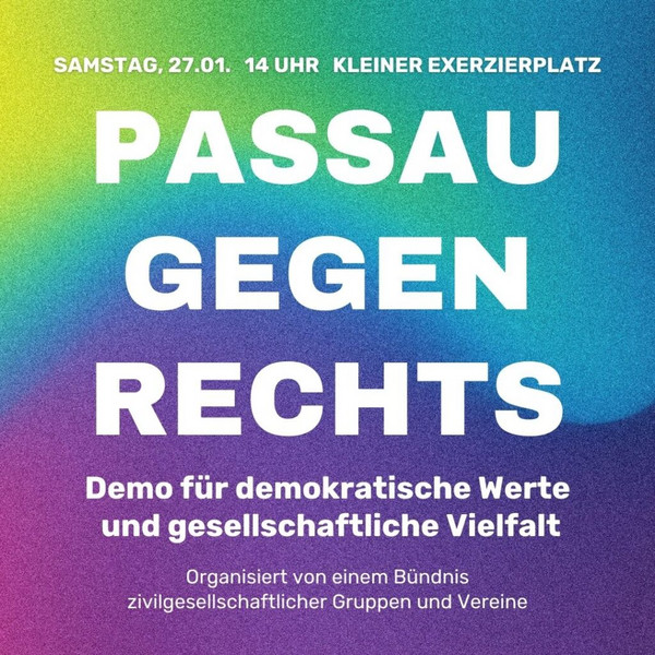 27.01. Demo gegen Rechts in Passau