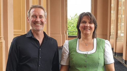 Dr. Markus Büchler und Claudia Köhler 