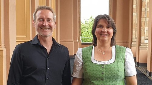 Dr. Markus Büchler und Claudia Köhler