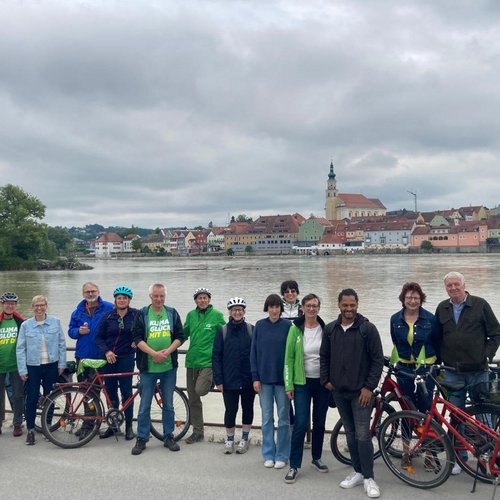 Grüne aus dem Bezirks Schärding und dem Landkreis Passau  | Foto: Eike Hallitzky  