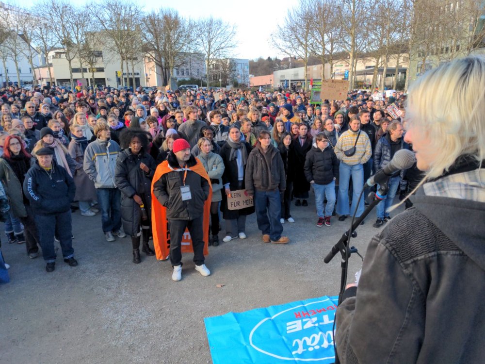 Appell ans Publikum (c) Dirk Wildt