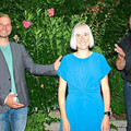 In Berlin haben wollen Stefanie Auer MdL Toni Schuberl (l.) und MdB Erhard Grundl. -Foto: Polz 