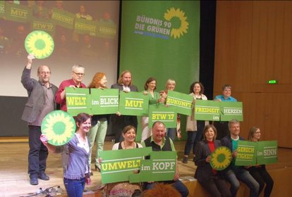 Welt im Blick, Umwelt im Kopf, Gerechtigkeit im Sinn - so entschieden und eindeutig nur mit einer Partei. Mit Bündnis 90/Die Grünen | Foto: Wolfgang Schmidhuber