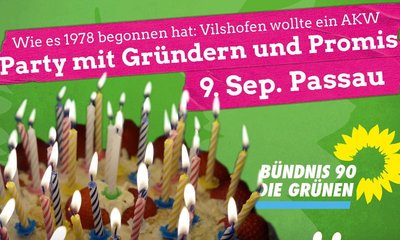 Große Party: Grüne Passau feiern 40 Jahre