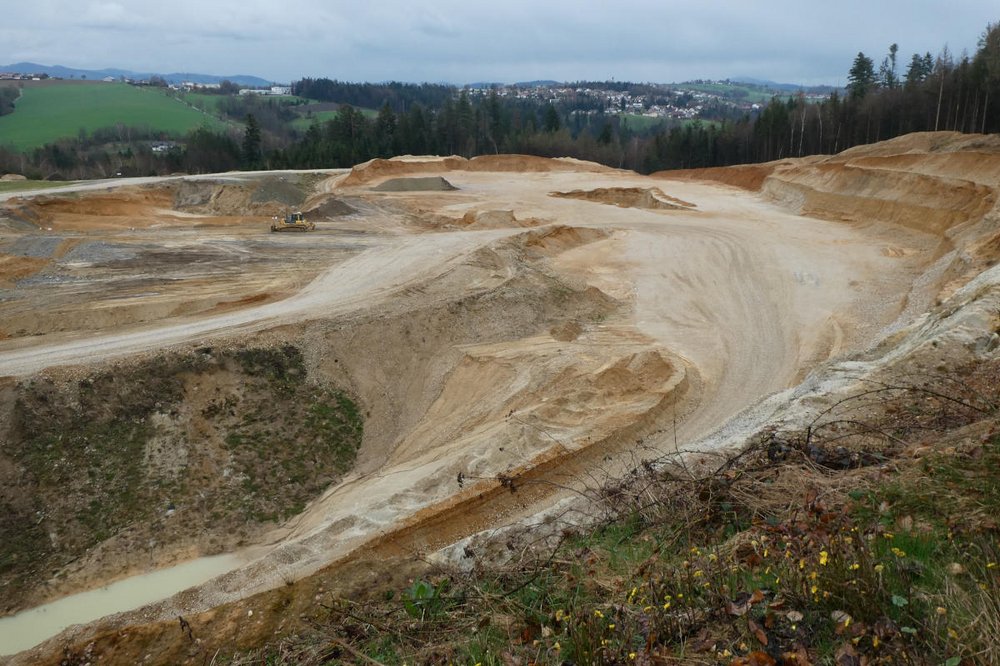 Kiesabbau in Salzweg/Passau | Foto: Dirk Wildt
