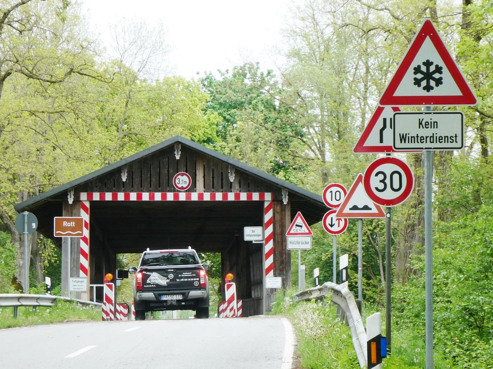 Rottbrücke in Neuhaus am Inn im Landkreis Passau Foto: Wildt