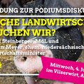 4. Juli 2018: Welche Landwirtschaft brauchen wir? Altfraunhofen, Landshut, Niederbayern.
