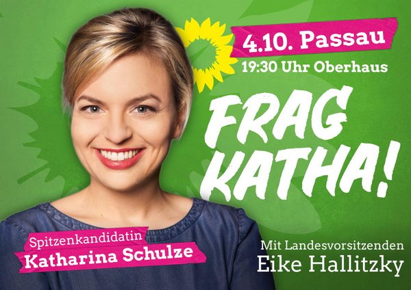4. Okt. 19:30 Uhr Oberhaus: Frag Katha!