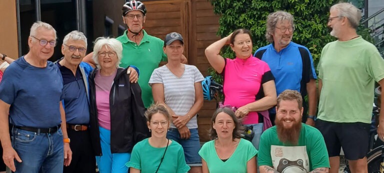 Grüne Naturfreunde beim Stadtradeln erfolgreich – Zweiter Platz für unser Team