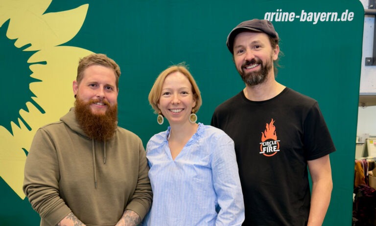 Grüne Delegation aus dem Landkreis beim Parteitag in Erlangen